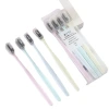 Wholesale of Japanese Muji soft-bristled toothbrushes and bamboo charcoal toothbrushes from the manufacturer. 4-piece crystal box set for wechat business details Picture